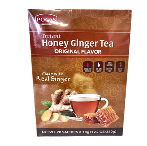 Instant Honey Ginger Tea