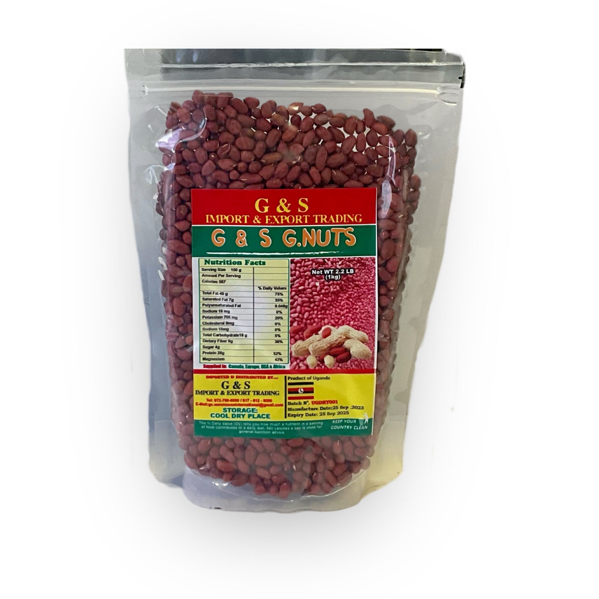 Peanuts Grain - Gnuts G & S – Mama Mata