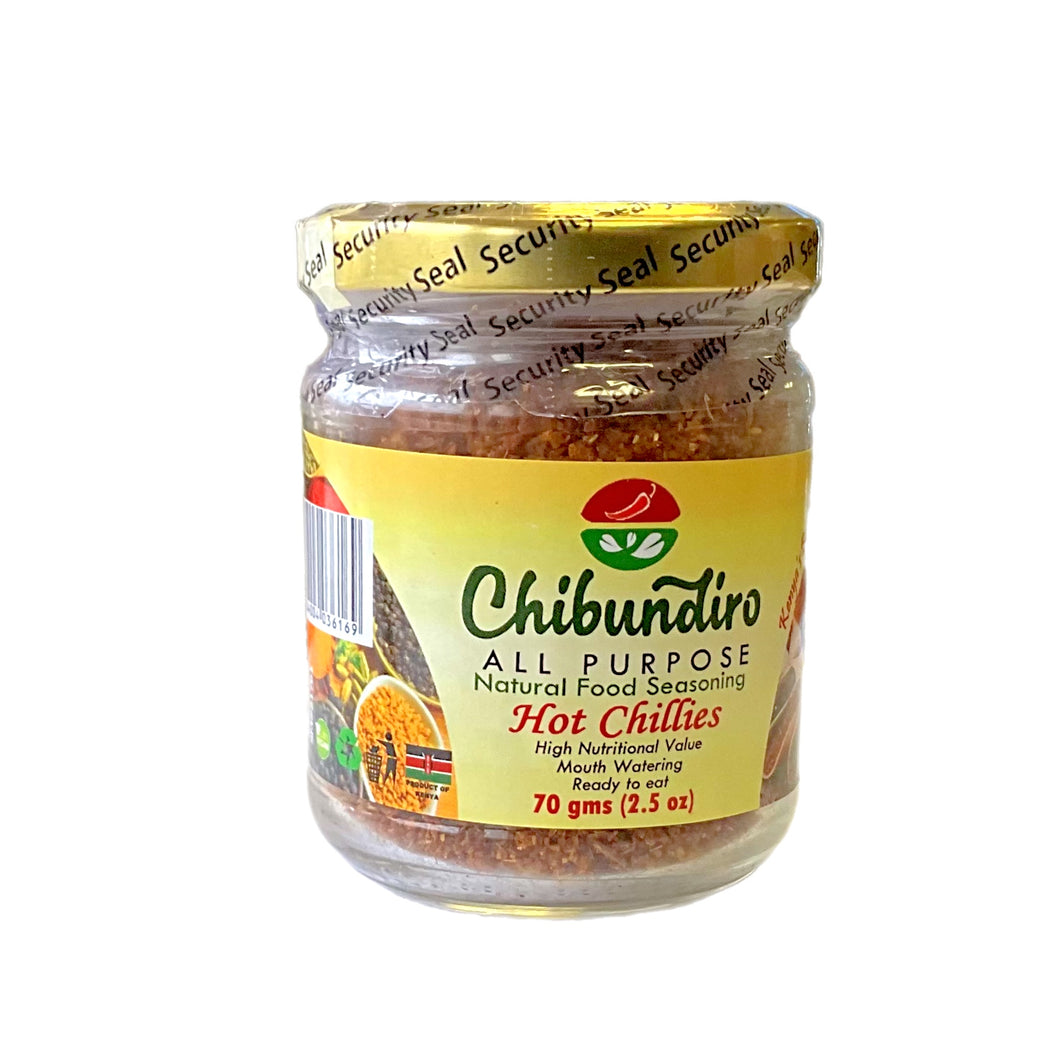 Chibundiro - Hot Chillies 70gm