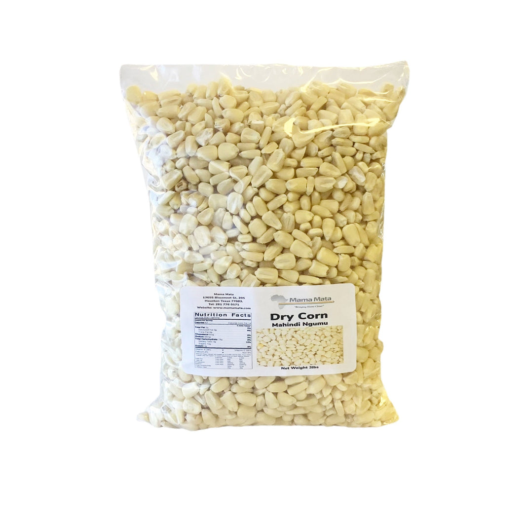 Dry Corn - White 3lbs