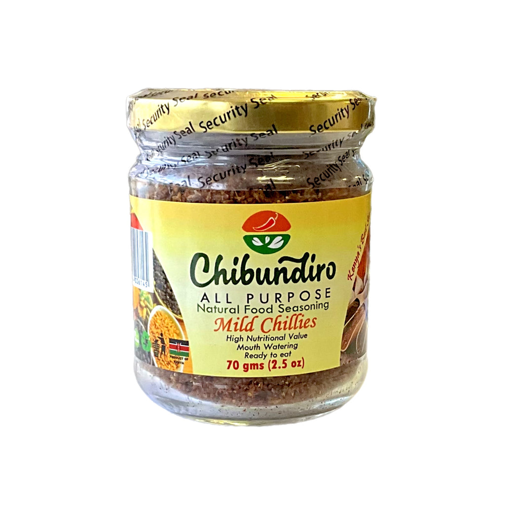 Chibundiro - Mild Chillies 70gms