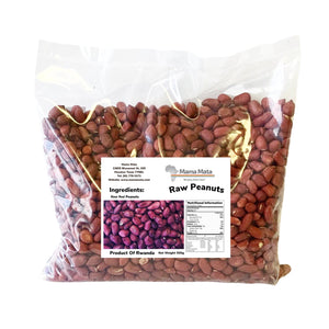 Raw Ground Nuts -Peanuts Product of Uganda 500g