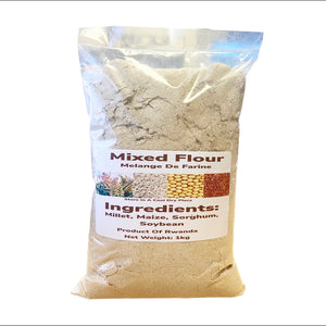 Mixed Flour (Melange De Farine)Millet, Maize, Sorghum,Soybean 1 Kg product of Rwanda