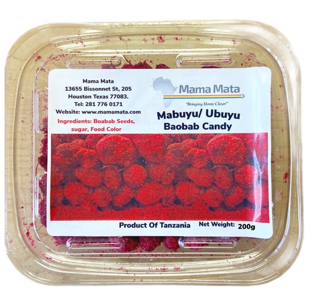 Mabuyu/ Ubuyu -Baobab Candy 200g - Product of Tanzania