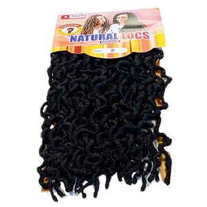 Natural Locs - Crochet Use  18” long